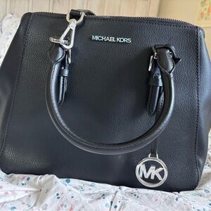 Michael Kors Black Satchel Bag